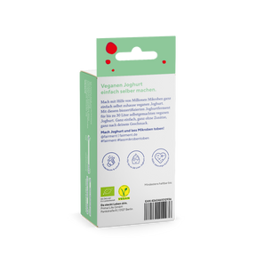 Bio Joghurt Kulturen Set: vegan & natur (2 x 15g)